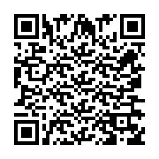 Código QR para número de teléfono +260763560881