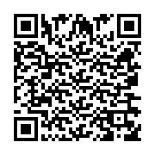 Código QR para número de teléfono +260763560884