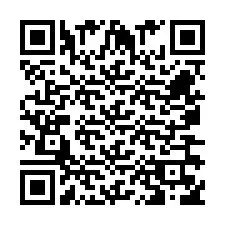 QR kód a telefonszámhoz +260763560887