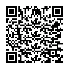 Código QR para número de telefone +260763560888