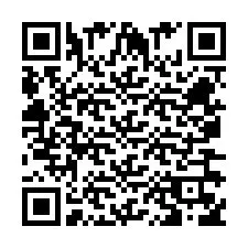 QR-koodi puhelinnumerolle +260763560893