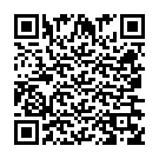 QR Code pour le numéro de téléphone +260763560894