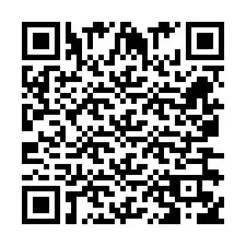 QR-koodi puhelinnumerolle +260763560895