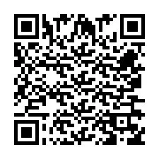 Código QR para número de teléfono +260763560897