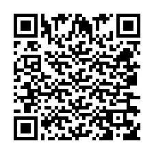 QR Code สำหรับหมายเลขโทรศัพท์ +260763560898