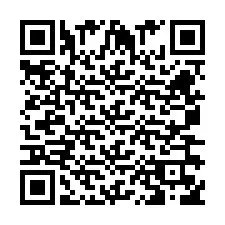 QR-koodi puhelinnumerolle +260763560906