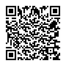 QR Code สำหรับหมายเลขโทรศัพท์ +260763560907