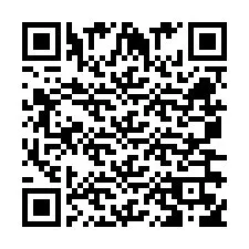 QR-koodi puhelinnumerolle +260763560908