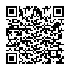 Codice QR per il numero di telefono +260763560915