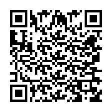 Código QR para número de teléfono +260763560916