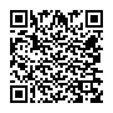 Kode QR untuk nomor Telepon +260763560937