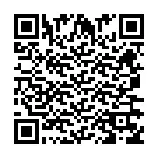 Codice QR per il numero di telefono +260763560942