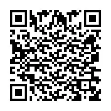 Kode QR untuk nomor Telepon +260763560944