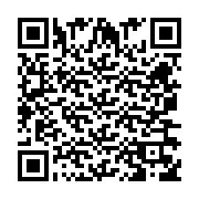 Código QR para número de teléfono +260763560956