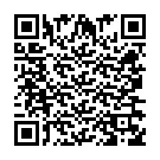 Código QR para número de teléfono +260763560968