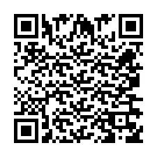 QR Code pour le numéro de téléphone +260763560969