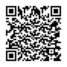 Codice QR per il numero di telefono +260763560980