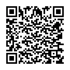 QR-koodi puhelinnumerolle +260763560986