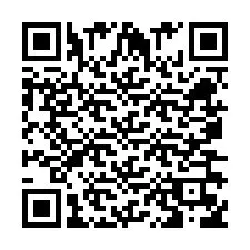 QR-koodi puhelinnumerolle +260763560988