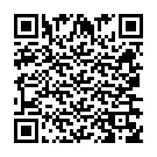 QR Code สำหรับหมายเลขโทรศัพท์ +260763560990