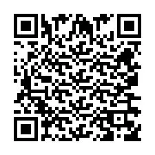 QR Code pour le numéro de téléphone +260763560992