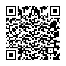 Código QR para número de telefone +260763560993