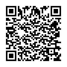 QR код за телефонен номер +260763560996