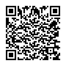 QR Code สำหรับหมายเลขโทรศัพท์ +260763560999