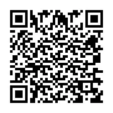 QR-koodi puhelinnumerolle +260763561006