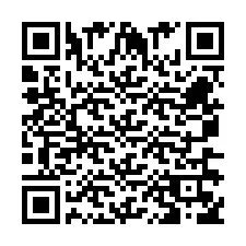 QR-code voor telefoonnummer +260763561007