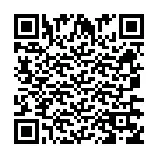 QR-koodi puhelinnumerolle +260763561010