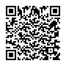 QR-code voor telefoonnummer +260763561011