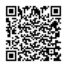 Código QR para número de teléfono +260763561012