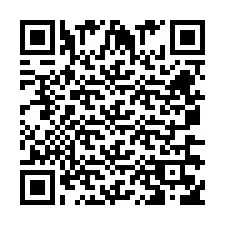 Codice QR per il numero di telefono +260763561016