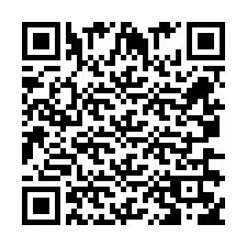 Codice QR per il numero di telefono +260763561021