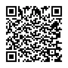 Codice QR per il numero di telefono +260763561039