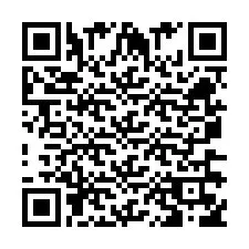 QR Code pour le numéro de téléphone +260763561044