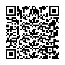 Código QR para número de teléfono +260763561050