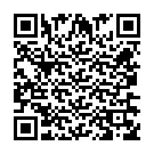 QR Code pour le numéro de téléphone +260763561069