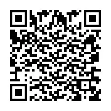 Codice QR per il numero di telefono +260763561080