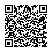 Código QR para número de teléfono +260763561081