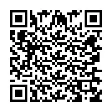 Codice QR per il numero di telefono +260763561082