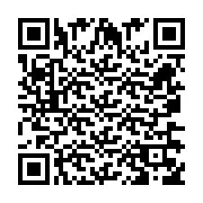 Código QR para número de teléfono +260763561085