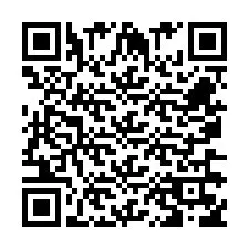 QR-код для номера телефона +260763561087