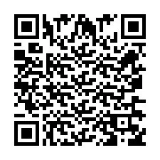 QR kód a telefonszámhoz +260763561091