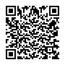 QR-koodi puhelinnumerolle +260763561095