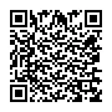 Codice QR per il numero di telefono +260763561099