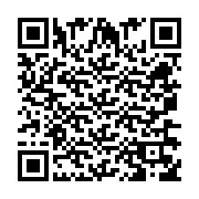 QR-code voor telefoonnummer +260763561118