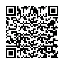 QR kód a telefonszámhoz +260763561138