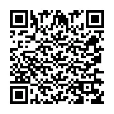 QR Code pour le numéro de téléphone +260763561180